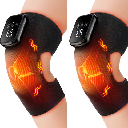 Eletric Heating Knee Massage Instrument Vibrator Knee Pad Joint for Elbow Leg Knee Shoulder