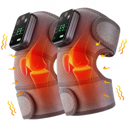 Eletric Heating Knee Massage Instrument Vibrator Knee Pad Joint for Elbow Leg Knee Shoulder